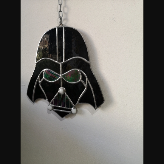Witrażowa głowa Lorda Vadera